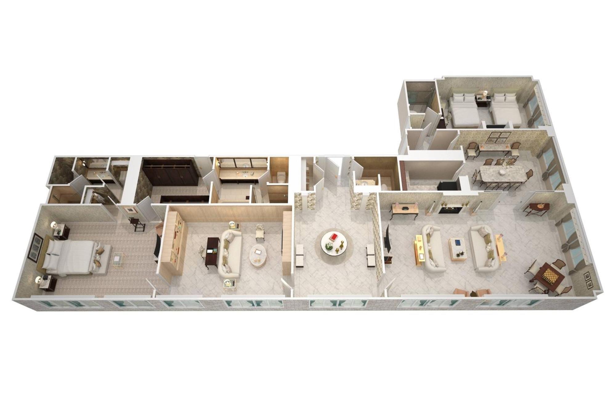 One-Bedroom Presidential King Suite