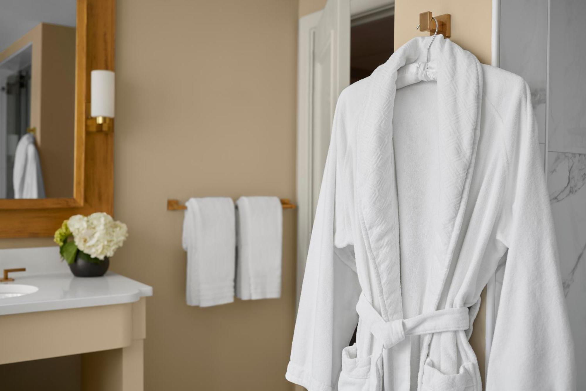 Superior King Room Interior View Roll Shower Mobility Hearing Accessible